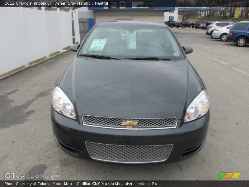 Ashen Gray Metallic / Neutral 2012 Chevrolet Impala LT