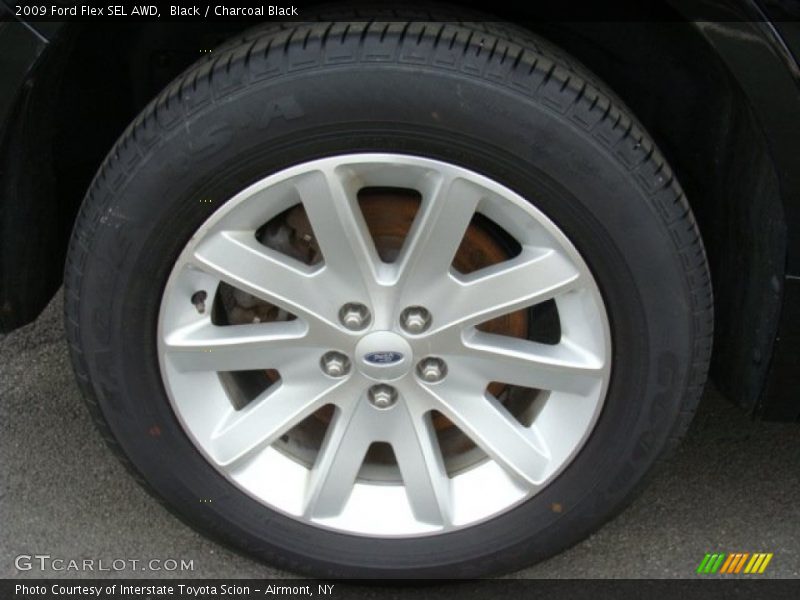 Black / Charcoal Black 2009 Ford Flex SEL AWD