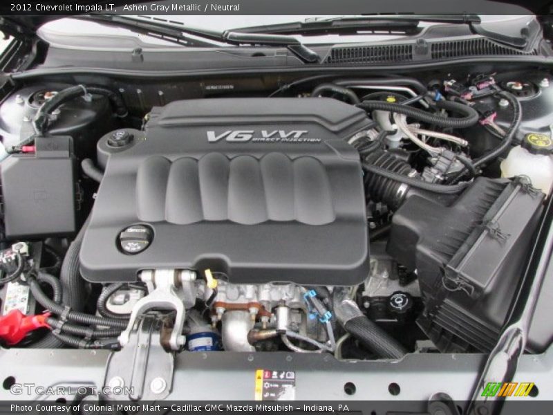 Ashen Gray Metallic / Neutral 2012 Chevrolet Impala LT