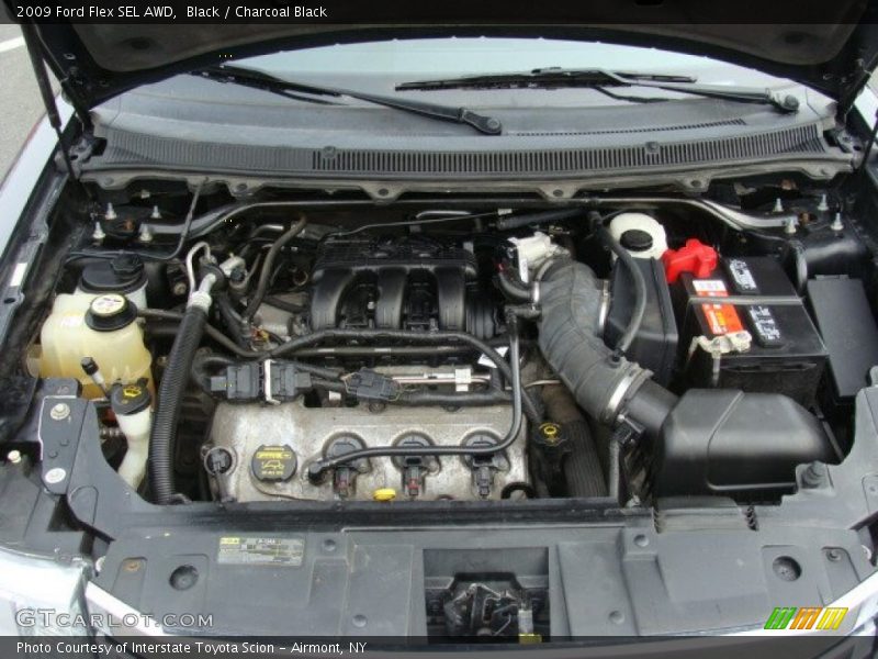 Black / Charcoal Black 2009 Ford Flex SEL AWD