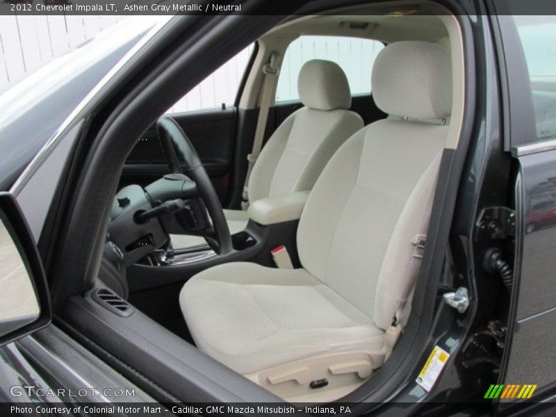 Ashen Gray Metallic / Neutral 2012 Chevrolet Impala LT