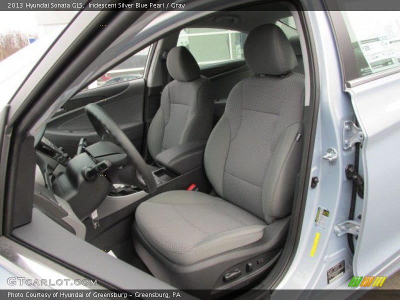 Iridescent Silver Blue Pearl / Gray 2013 Hyundai Sonata GLS