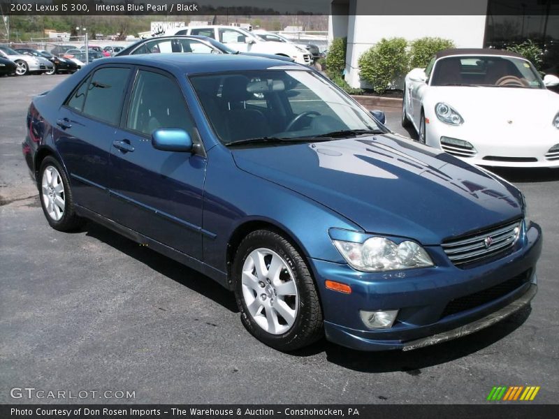 Intensa Blue Pearl / Black 2002 Lexus IS 300