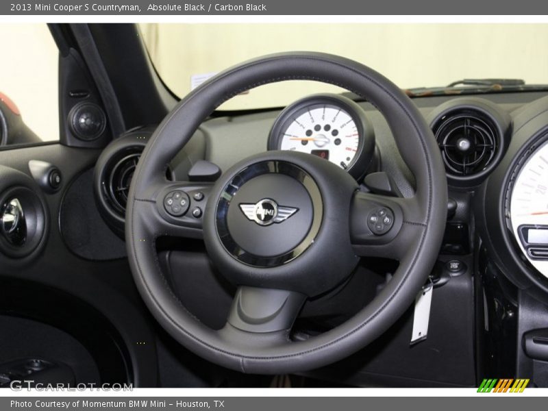 Absolute Black / Carbon Black 2013 Mini Cooper S Countryman