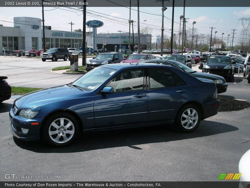 Intensa Blue Pearl / Black 2002 Lexus IS 300