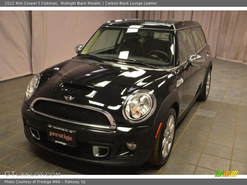 Midnight Black Metallic / Carbon Black Lounge Leather 2012 Mini Cooper S Clubman