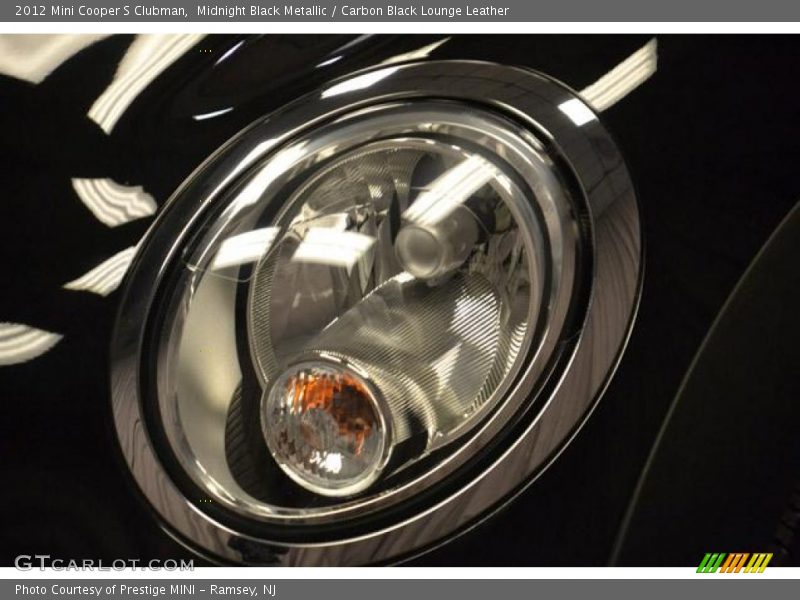 Midnight Black Metallic / Carbon Black Lounge Leather 2012 Mini Cooper S Clubman