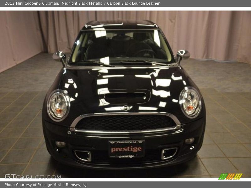 Midnight Black Metallic / Carbon Black Lounge Leather 2012 Mini Cooper S Clubman