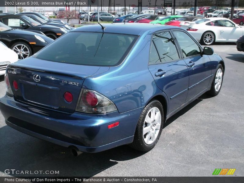 Intensa Blue Pearl / Black 2002 Lexus IS 300