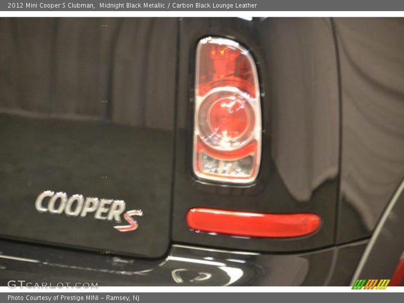 Midnight Black Metallic / Carbon Black Lounge Leather 2012 Mini Cooper S Clubman