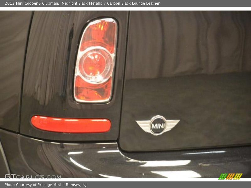 Midnight Black Metallic / Carbon Black Lounge Leather 2012 Mini Cooper S Clubman