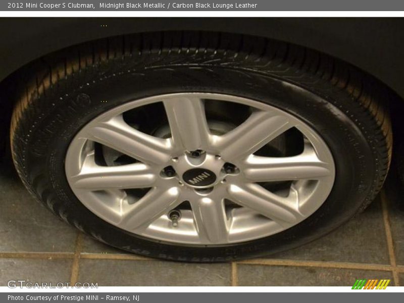 Midnight Black Metallic / Carbon Black Lounge Leather 2012 Mini Cooper S Clubman
