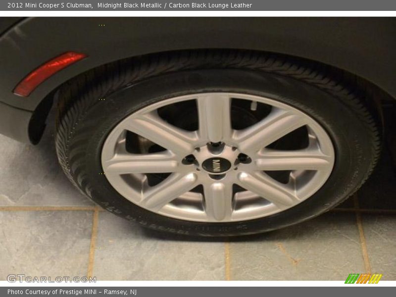 Midnight Black Metallic / Carbon Black Lounge Leather 2012 Mini Cooper S Clubman