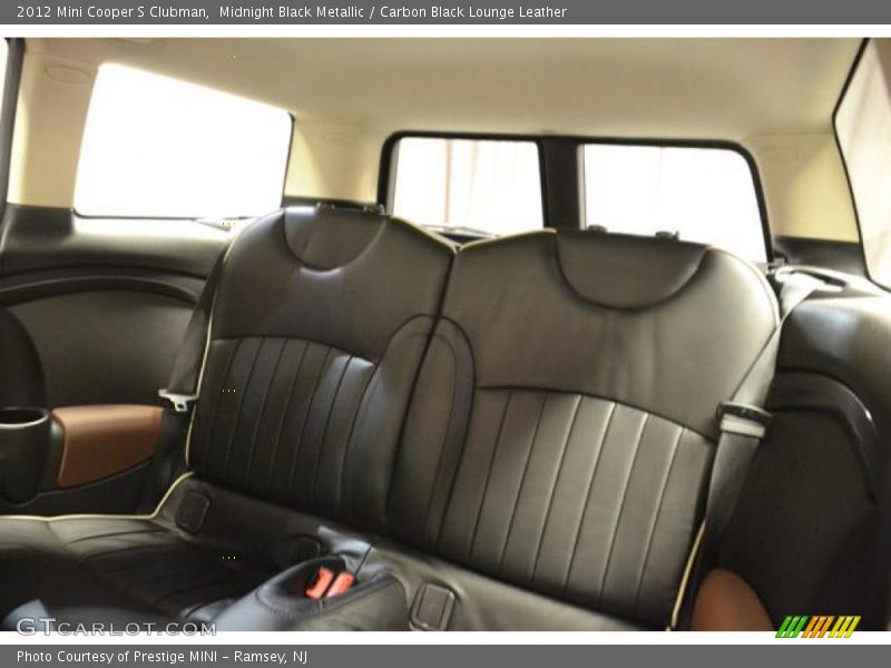 Midnight Black Metallic / Carbon Black Lounge Leather 2012 Mini Cooper S Clubman