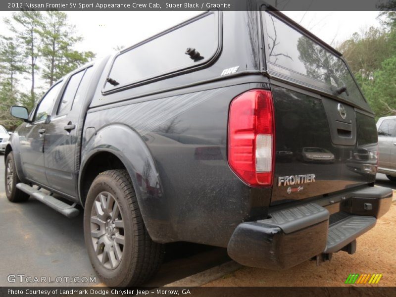 Super Black / Graphite 2012 Nissan Frontier SV Sport Appearance Crew Cab
