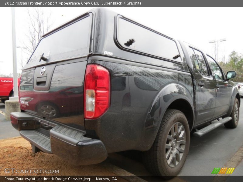 Super Black / Graphite 2012 Nissan Frontier SV Sport Appearance Crew Cab