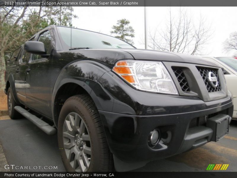 Super Black / Graphite 2012 Nissan Frontier SV Sport Appearance Crew Cab