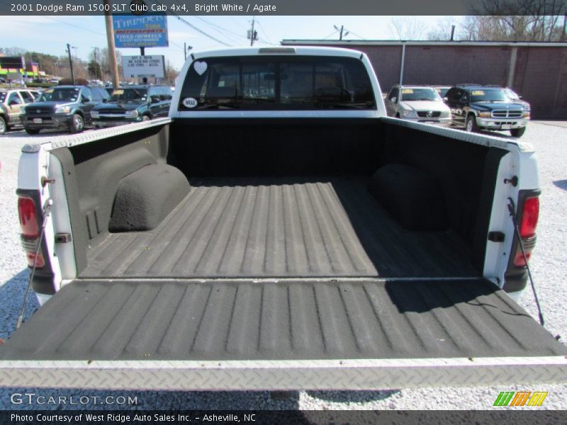 Bright White / Agate 2001 Dodge Ram 1500 SLT Club Cab 4x4