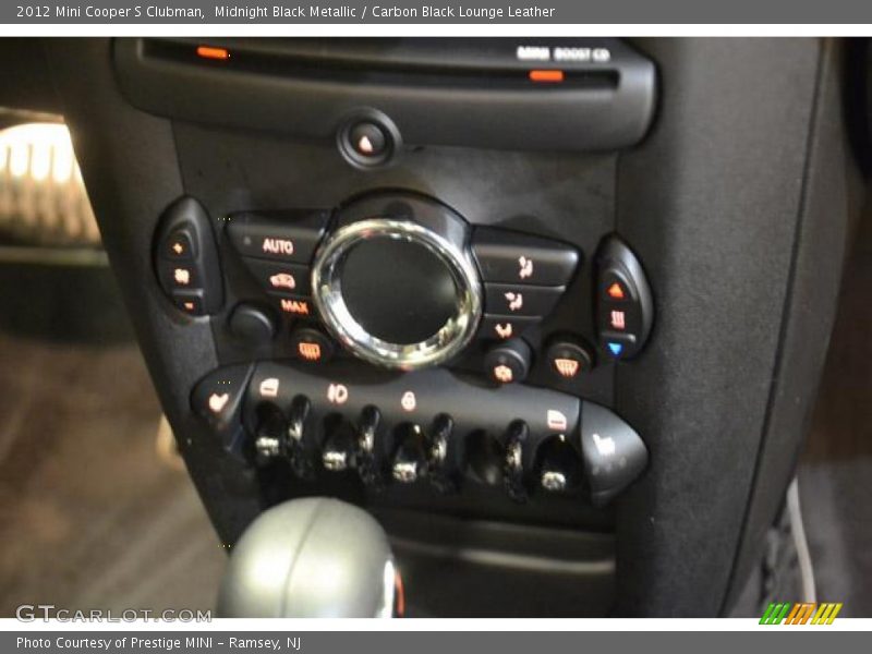 Midnight Black Metallic / Carbon Black Lounge Leather 2012 Mini Cooper S Clubman