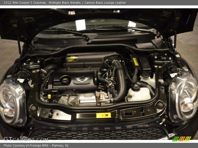 Midnight Black Metallic / Carbon Black Lounge Leather 2012 Mini Cooper S Clubman