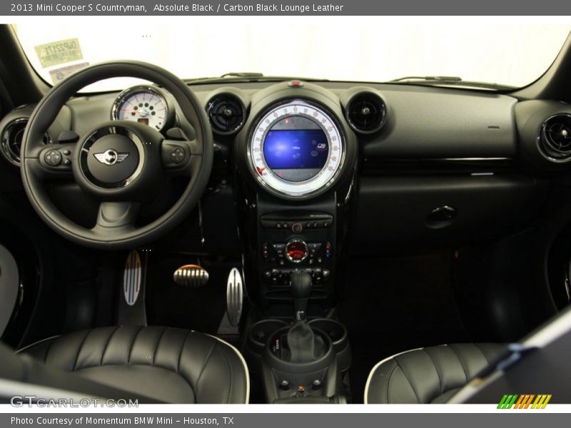 Absolute Black / Carbon Black Lounge Leather 2013 Mini Cooper S Countryman