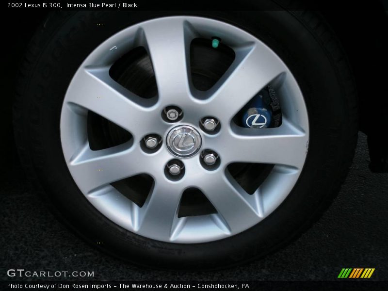 Intensa Blue Pearl / Black 2002 Lexus IS 300