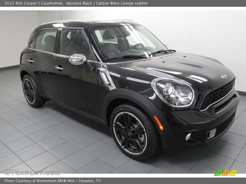 Absolute Black / Carbon Black Lounge Leather 2013 Mini Cooper S Countryman