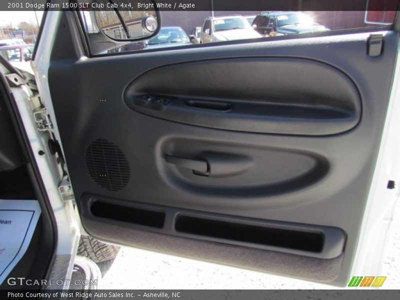 Bright White / Agate 2001 Dodge Ram 1500 SLT Club Cab 4x4