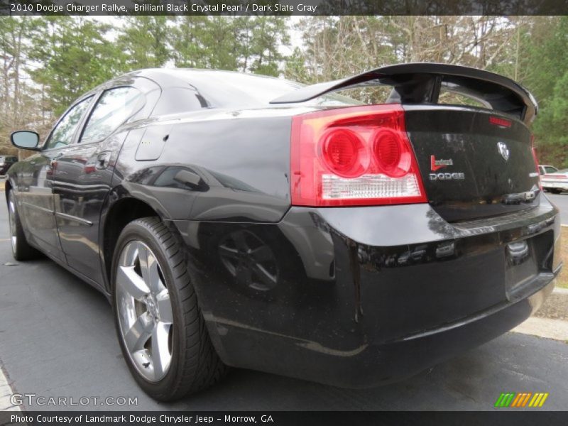 Brilliant Black Crystal Pearl / Dark Slate Gray 2010 Dodge Charger Rallye