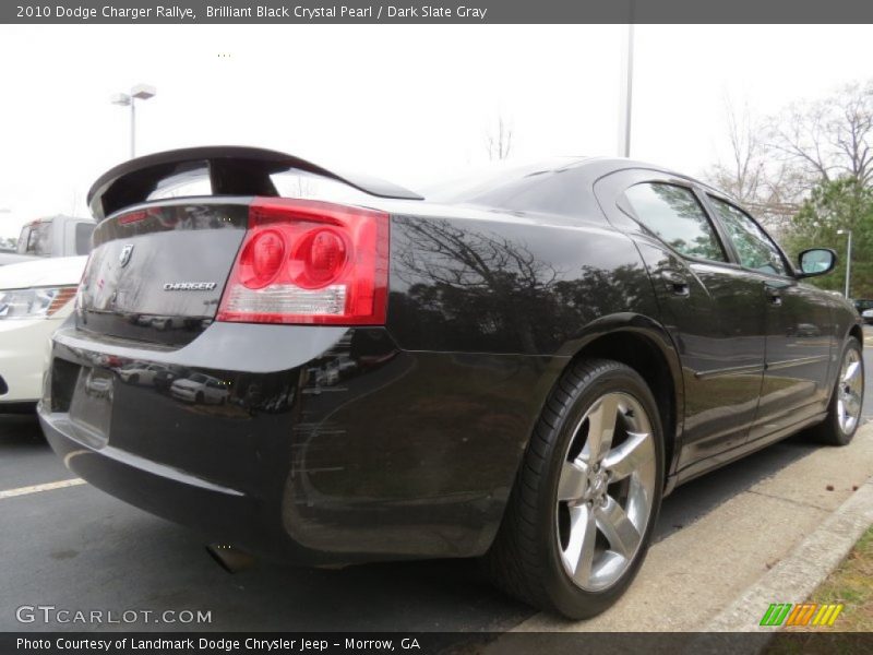 Brilliant Black Crystal Pearl / Dark Slate Gray 2010 Dodge Charger Rallye