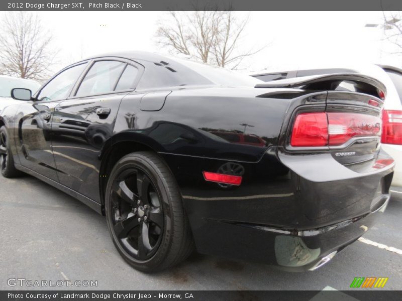 Pitch Black / Black 2012 Dodge Charger SXT