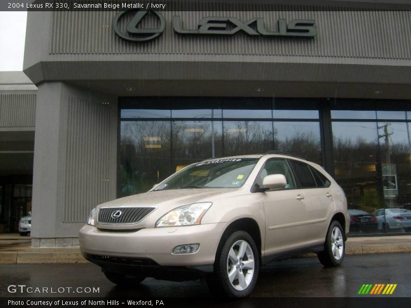 Savannah Beige Metallic / Ivory 2004 Lexus RX 330
