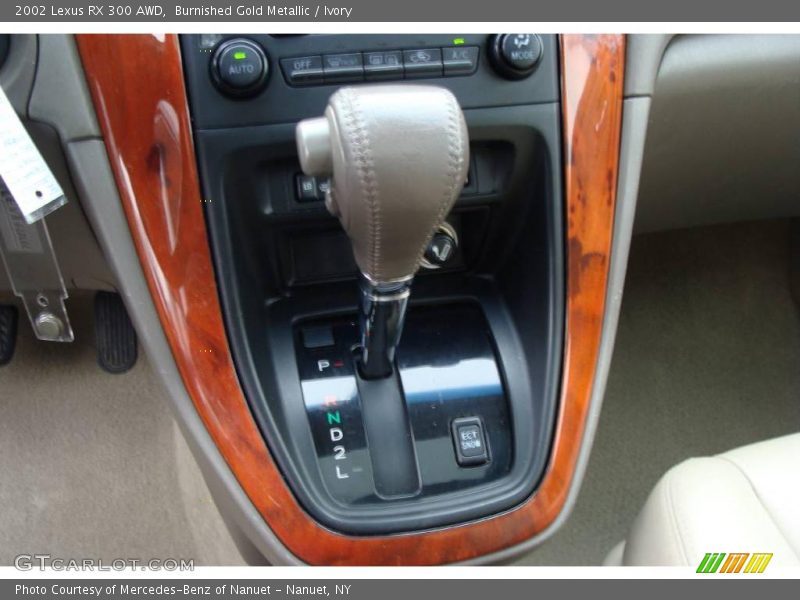 Burnished Gold Metallic / Ivory 2002 Lexus RX 300 AWD