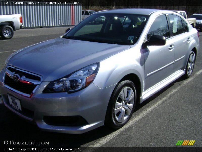 Ice Silver Metallic / Black 2013 Subaru Legacy 2.5i