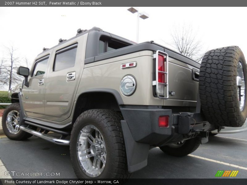 Pewter Metallic / Ebony Black 2007 Hummer H2 SUT