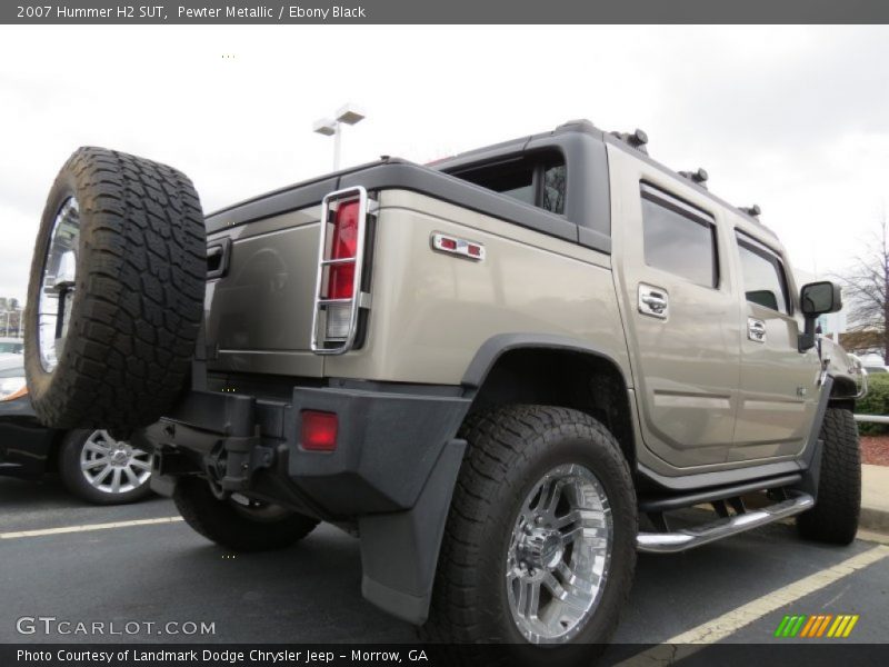 Pewter Metallic / Ebony Black 2007 Hummer H2 SUT