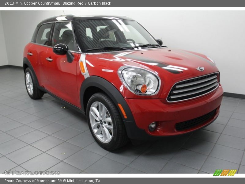 Blazing Red / Carbon Black 2013 Mini Cooper Countryman