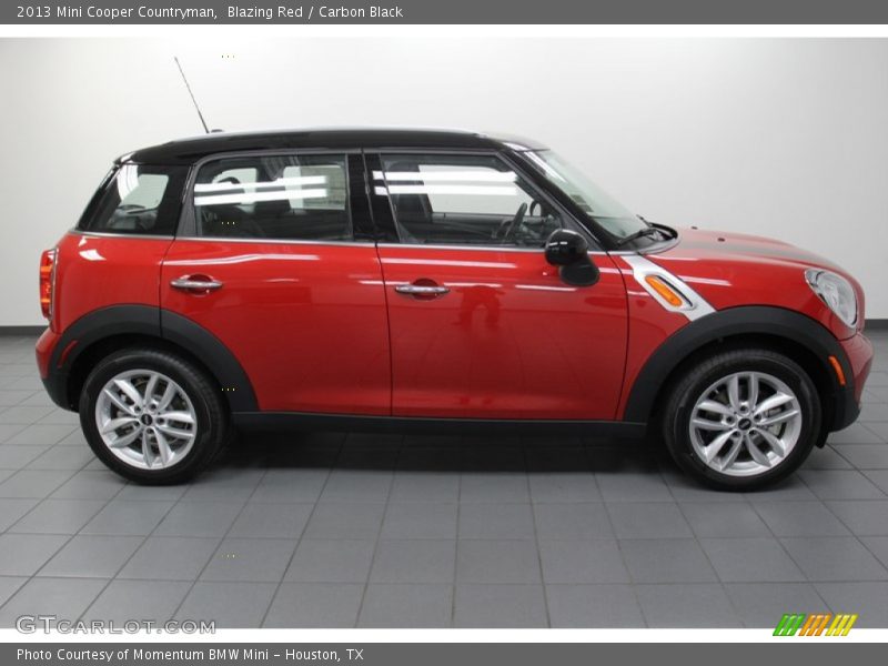 Blazing Red / Carbon Black 2013 Mini Cooper Countryman