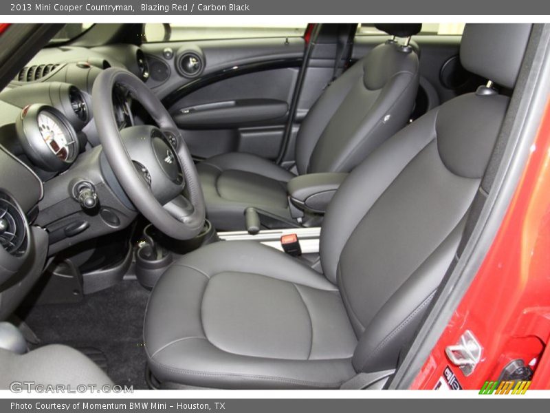 Blazing Red / Carbon Black 2013 Mini Cooper Countryman