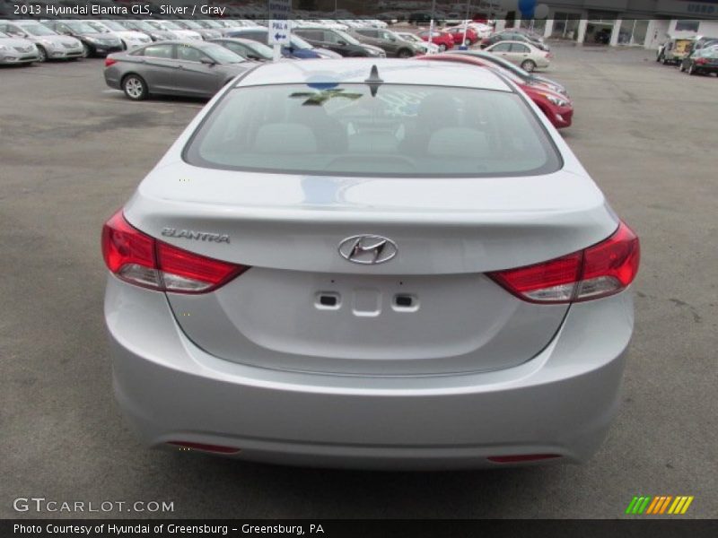 Silver / Gray 2013 Hyundai Elantra GLS