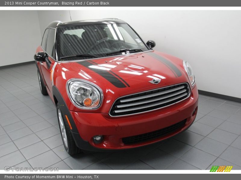 Blazing Red / Carbon Black 2013 Mini Cooper Countryman