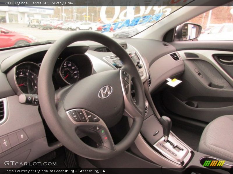 Silver / Gray 2013 Hyundai Elantra GLS