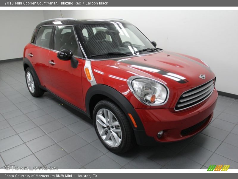 Blazing Red / Carbon Black 2013 Mini Cooper Countryman