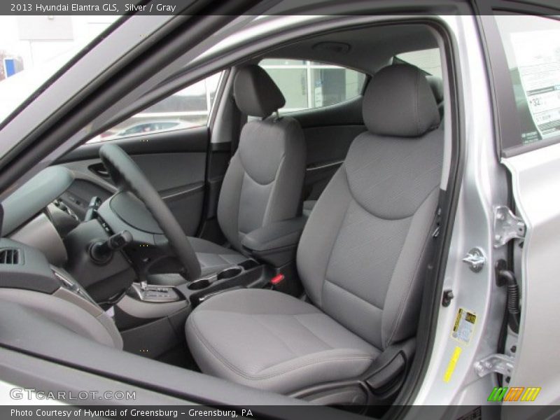 Silver / Gray 2013 Hyundai Elantra GLS