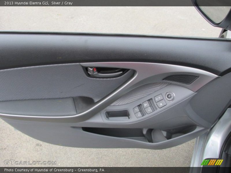 Silver / Gray 2013 Hyundai Elantra GLS