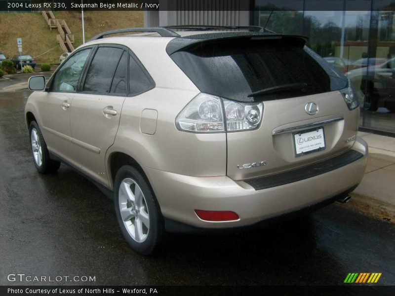 Savannah Beige Metallic / Ivory 2004 Lexus RX 330