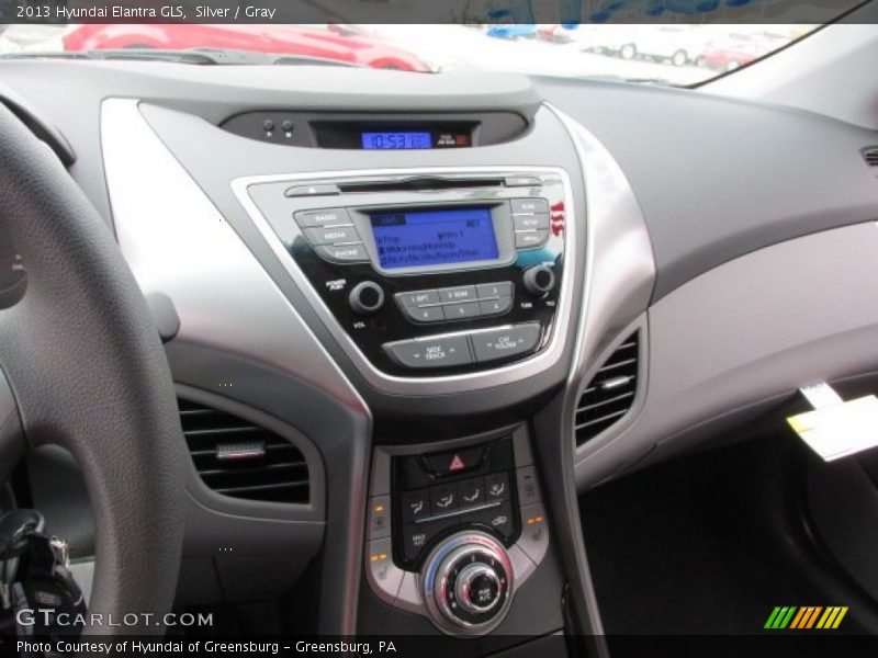 Silver / Gray 2013 Hyundai Elantra GLS