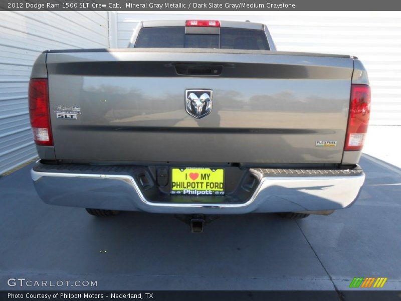 Mineral Gray Metallic / Dark Slate Gray/Medium Graystone 2012 Dodge Ram 1500 SLT Crew Cab