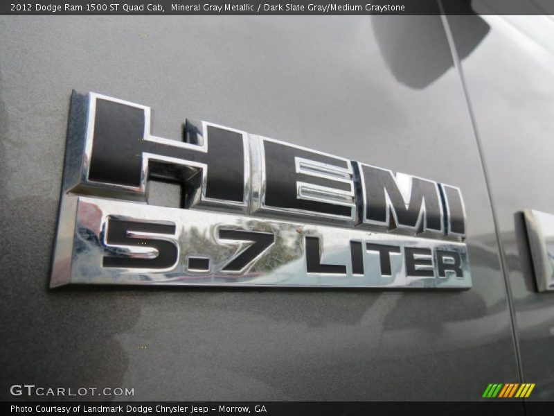 HEMI 5.7 Liter - 2012 Dodge Ram 1500 ST Quad Cab