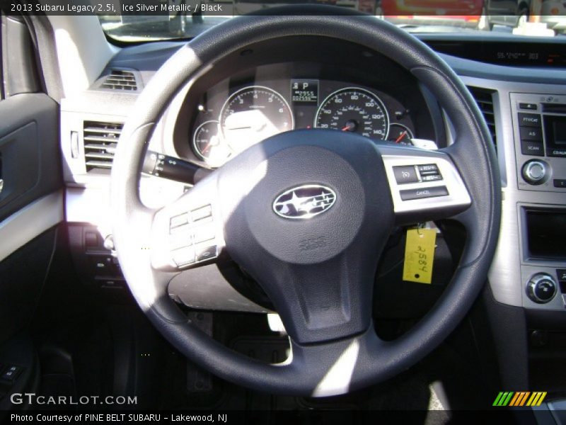 Ice Silver Metallic / Black 2013 Subaru Legacy 2.5i